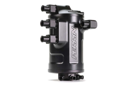 Perrin PSP-ENG-620BK Air Oil Separator Black for 2002–2021 Subaru WRX/STI EJ