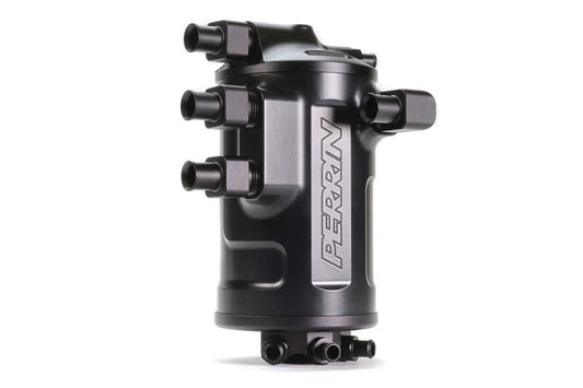 Perrin PSP-ENG-620BK Air Oil Separator Black for 2002–2021 Subaru WRX/STI EJ