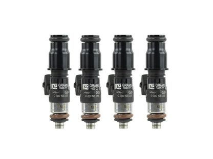 Grams Performance 1600cc Fuel Injector Kit | Subaru WRX (02-11) / STi (07+) / Forester XT / Legacy (G2-1600-1200)