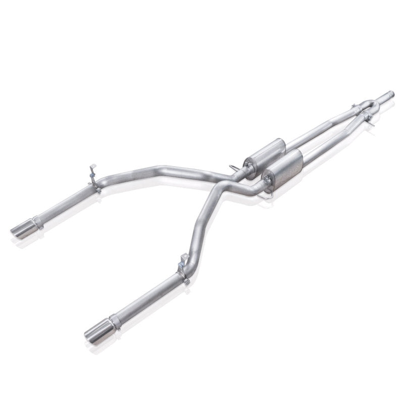 Stainless Works Exhaust Y-Pipe Under Bumper Exit | Chevrolet Silverado / GMC Sierra (07-16) 5.3L/6.2L
