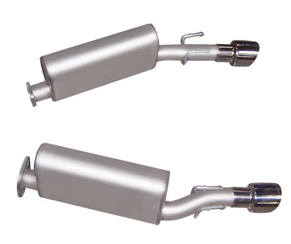 Gibson 05-06 Pontiac GTO 6.0L Axle-Back D&S Exhaust | Pontiac GTO (618000)