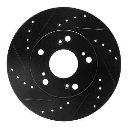 R1 Concepts 02-15 RSX/ Civic VIII/CR-Z/ Civic IX Drilled & Slotted Rotor (ECB-59030L)
