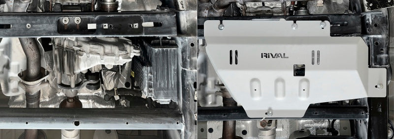 RIVAL 2015+ Ford F150 Expedition Ecoboost Only Aluminum Transfer Case Skid Plate