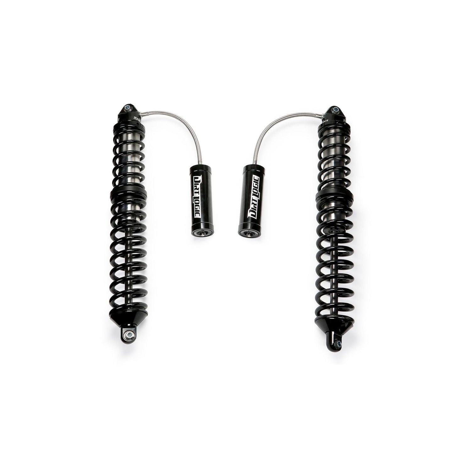 Fabtech 2.5in Rear Dirt Logic Reservoir Coilover Pair | Jeep JK 4WD (07-18) (FTS24127)