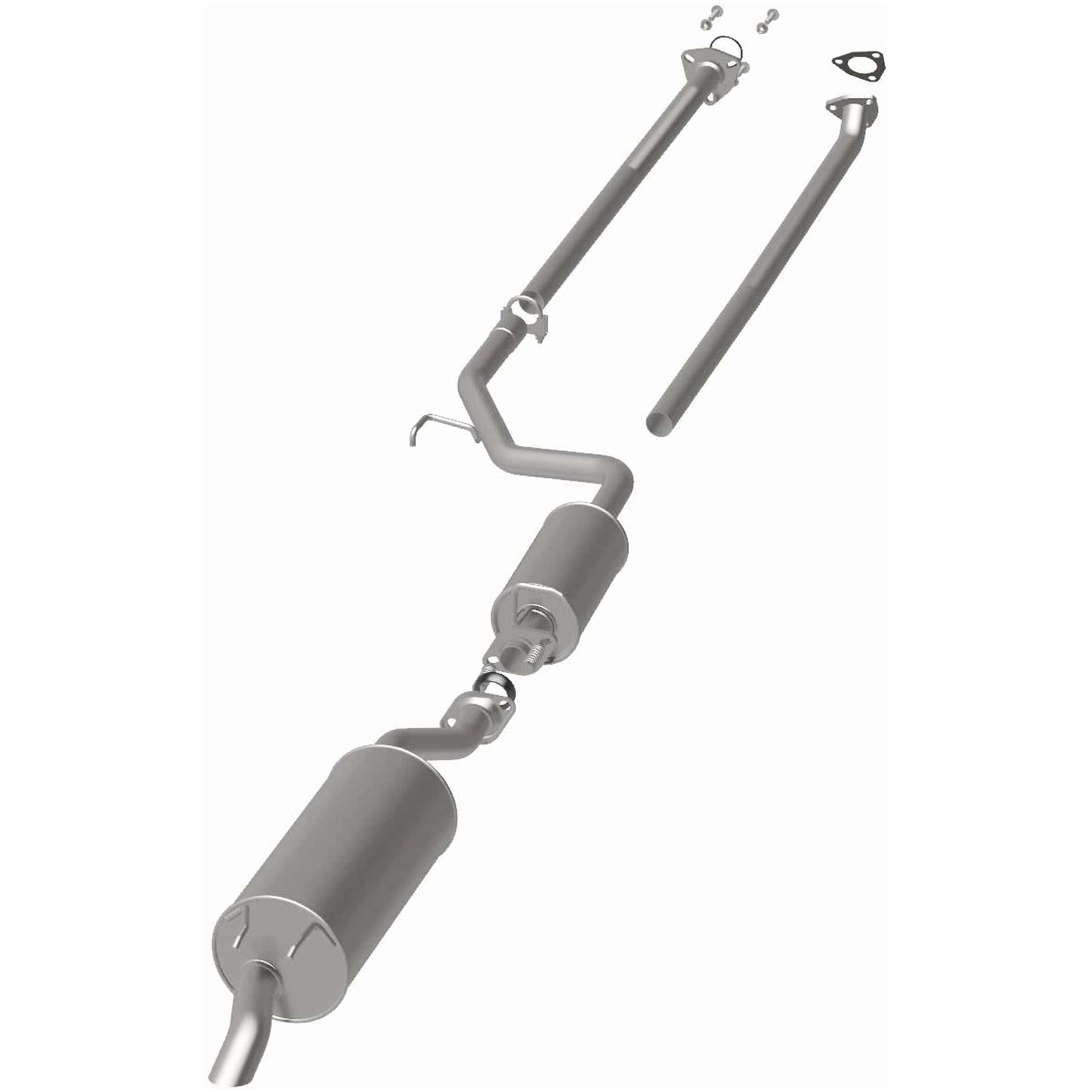 BRExhaust 2012-2015 Honda Civic 1.8L Direct-Fit Replacement Exhaust System