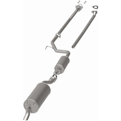 BRExhaust 2012-2015 Honda Civic 1.8L Direct-Fit Replacement Exhaust System