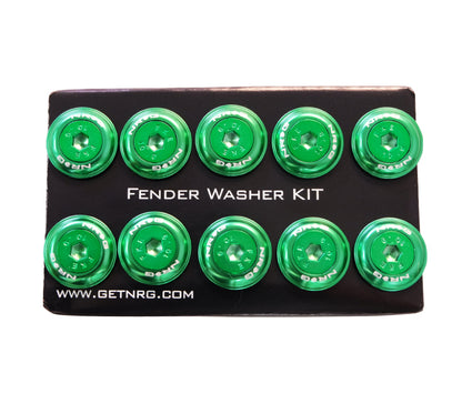NRG Fender Washer Matching Color Bolts For Plastic