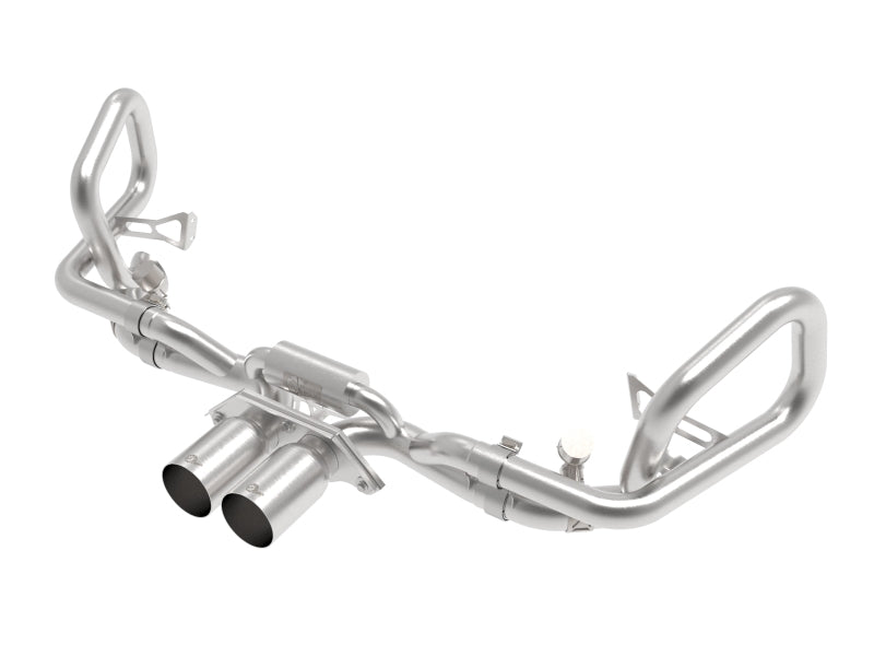 aFe MACH Force-Xp 2.5in SS Cat-Back Exhaust Porsche 911 GT3 (14-19) (49-36450-B)