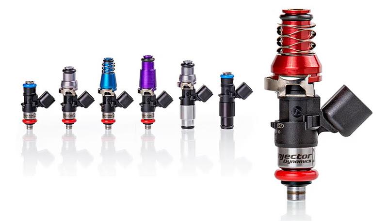 Injector Dynamics 1050cc Injectors 34mm Length No Adaptor Top 15mm Orange Lower O-Ring (Set of 8)