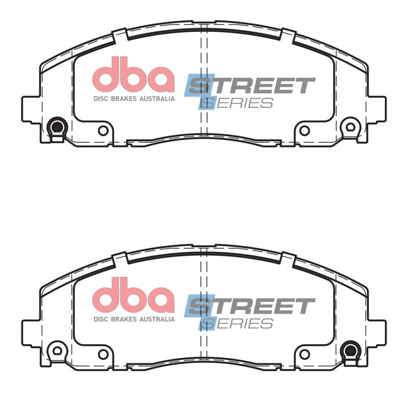 DBA Street Series Front Brake Pads | Jeep Wrangler JL (18-19) (DB15038SS)