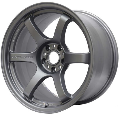 (set of 4) Gram Lights 57DR Gunblue | 15x8.0" +35mm | 5x114.3mm Wheel