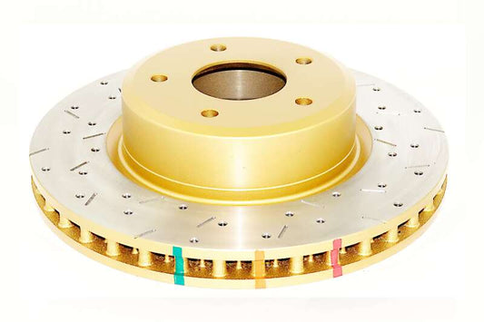 DBA 4000 Series Front Slotted & Drilled Rotor | Pontiac GTO (05) (DBA42020XS)