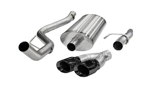 CORSA Sport / 3.0 in Cat-Back 4.0 in Twin Tips | Ford F-150 V8 2011-2014 5.0L (14393)
