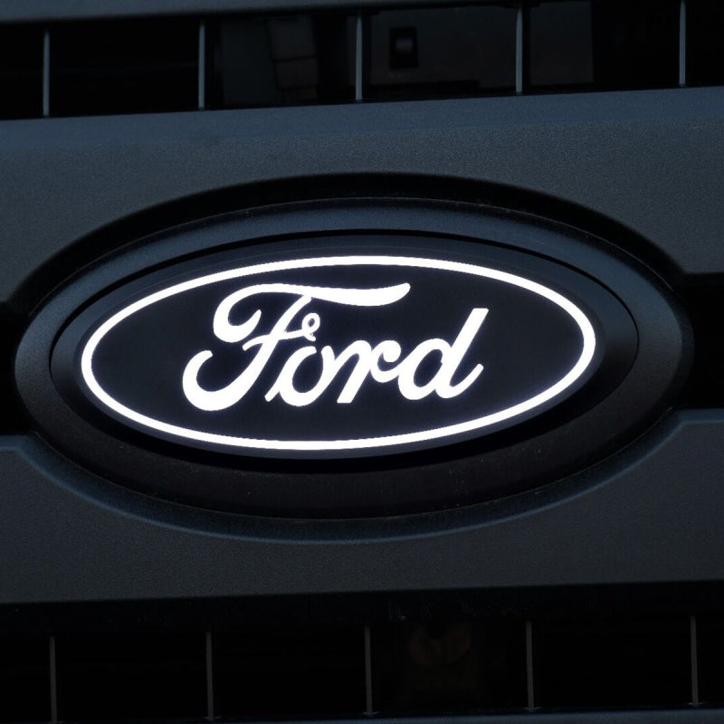 Putco 17-19 Ford SuperDuty Front Luminix Ford LED Emblem - w/ Camera CutOut