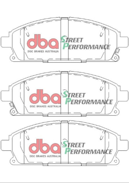 DBA SP500 Front Street Performance Front Brake Pads | Nissan Pathfinder (96-04) (DB1333SP)