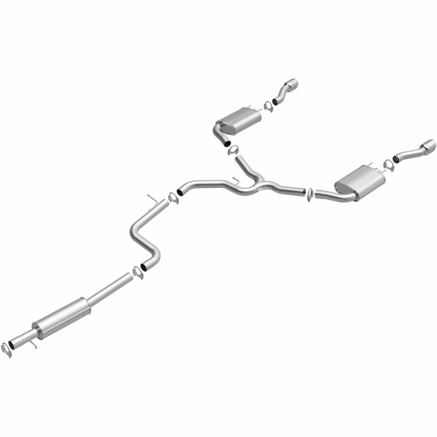 BRExhaust 2012-2016 Chevrolet Direct-Fit Replacement Exhaust System