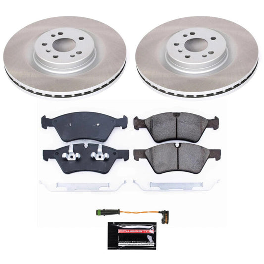 PowerStop 06-07 Mercedes-Benz R500 Front Semi-Coated Rotor Kit (SC6706)