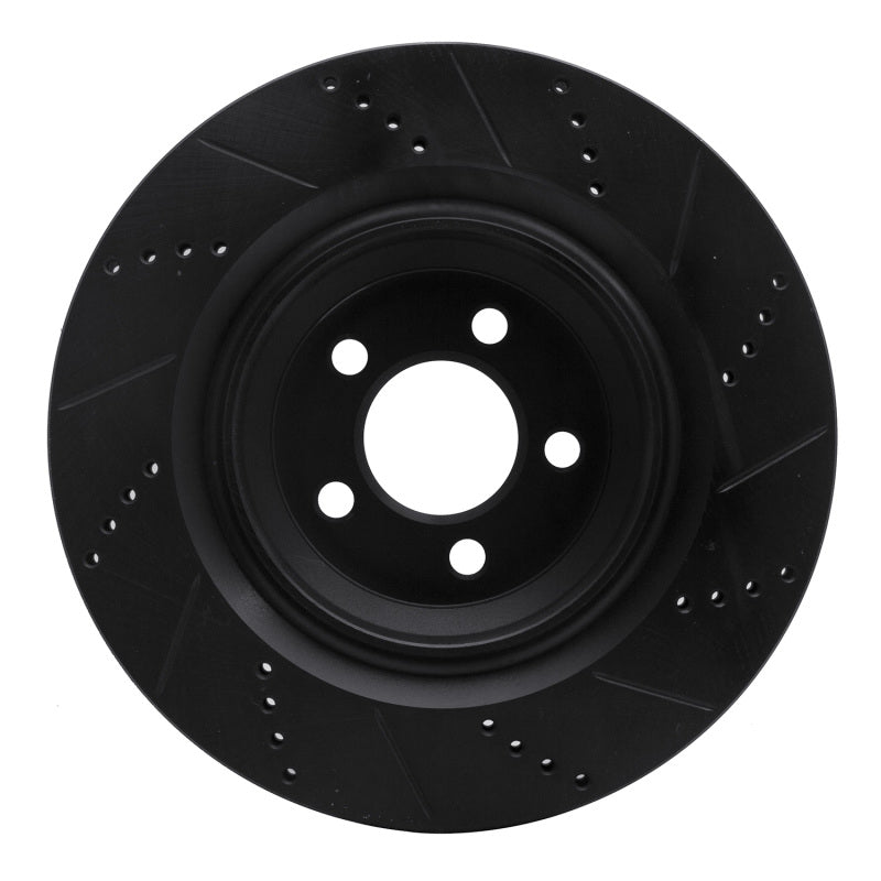 DFC D&S Black Brake Rotor (REAR LEFT): Chrysler 300 (05-23)