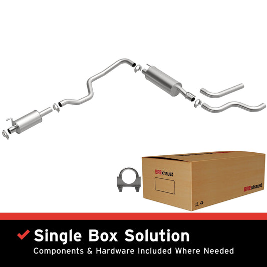 BRExhaust 1980-1993 Volvo Direct-Fit Replacement Exhaust System