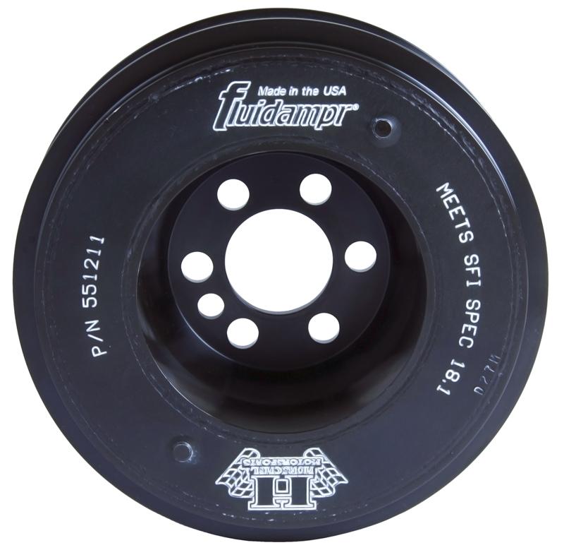 Fluidampr VW 06-08 2L FSI Motor (6 bolt hole mounting) Steel Internally Balanced Damper