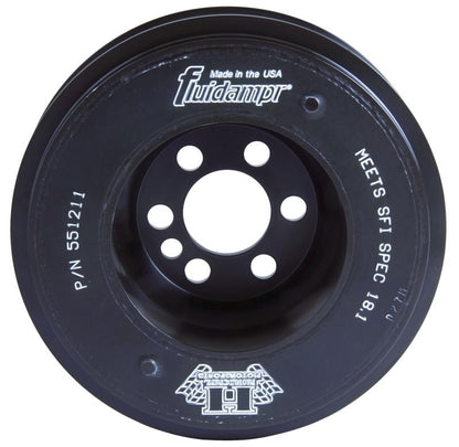 Fluidampr VW 06-08 2L FSI Motor (6 bolt hole mounting) Steel Internally Balanced Damper
