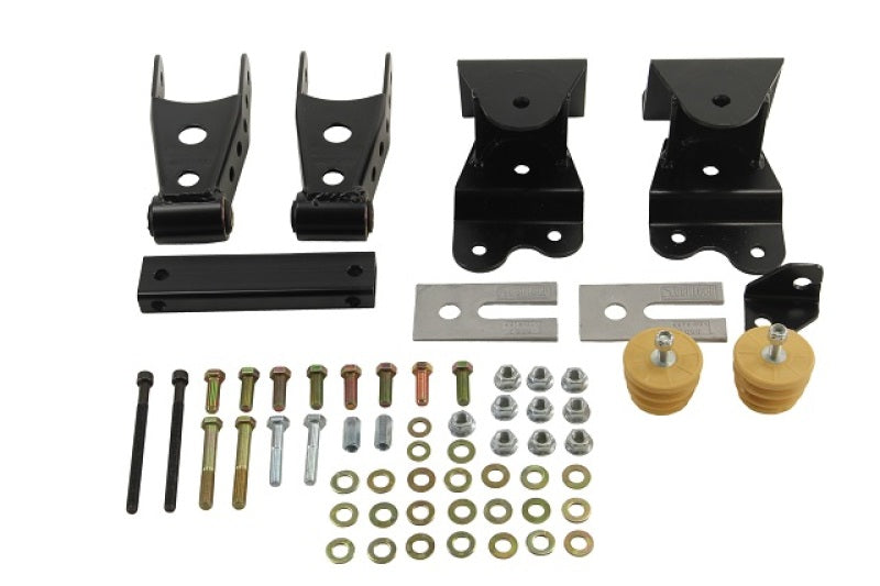 Belltech HD Shackle & Hanger Kit | GM C-1500/2500 Ext Cab (6503)