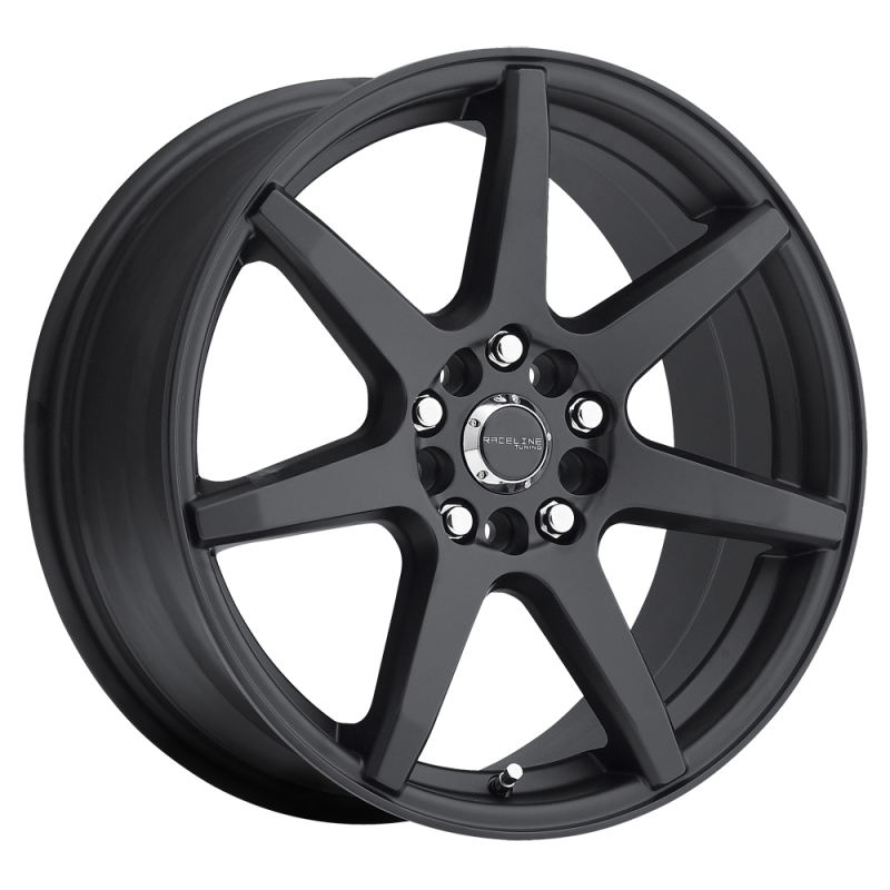 (set of 4) Raceline 131 Evo Satin Black | 17x7.5" +40mm | 5x100/5x114.3mm Wheel
