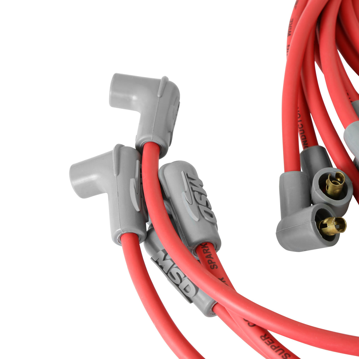 MSD 31659 Super Conductor Spark Plug Wire Set, Socket Dist. Cap