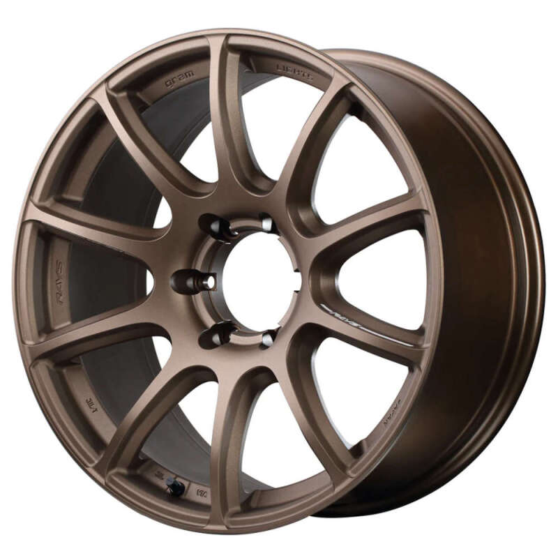 (set of 4) Gram Lights 57TransX Dark Bronze / Machining | 18x9" +0mm | 5x127mm Wheel