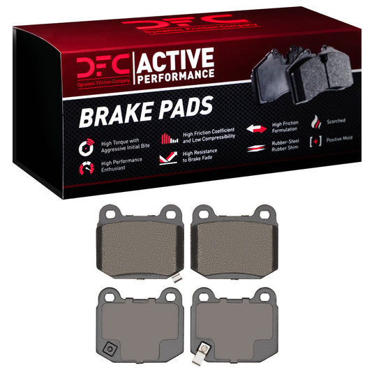 DFC 03-25 G35 Rear Active Perf Low Metallic Pads (1115-0961-00)