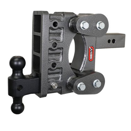Gen-Y The Boss Torsion-Flex 2.5in Shank 6in Drop 3.5K TW 32K Hitch w/GH-0161 Dual-Ball