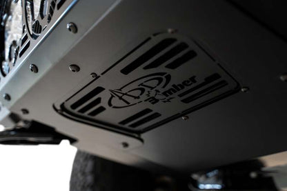 Addictive Desert Designs 2021+ Ford Raptor Bomber Front Bumper w/ 3 Baja Designs LP6 Light Mounts