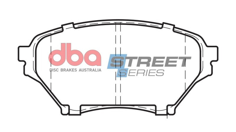 DBA Front Street Series Brake Pads | Mazda Miata (01-05) (DB1386SS)