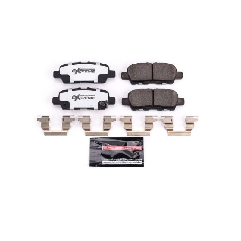 PowerStop Z26 Extreme Street Brake Pads w/HW | Infiniti Q50 & Q60 (14-24,18-22) (Z26-1736/1393)