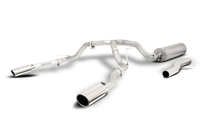Gibson Dual Split Cat-Back Exhaust | GMC Yukon / Chevrolet Tahoe 5.3L 2/4WD (21-22) (65682)