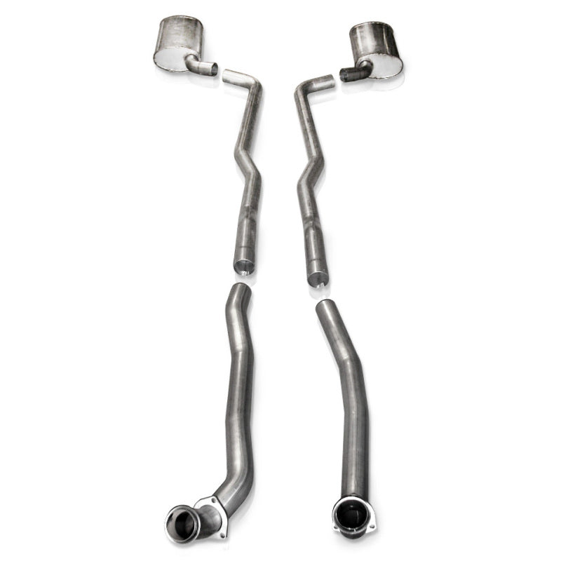 Stainless Works 2.5in Factory Connect Exhaust System | Corvette Big Block Automatic (64-67) (V6414300S)