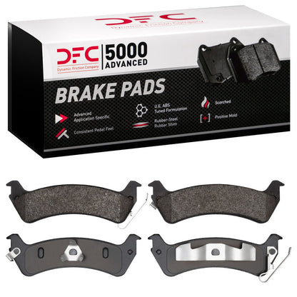 DFC Semi Metallic Rear Brake Pads (REAR): Jeep Grand Cherokee (93-94)