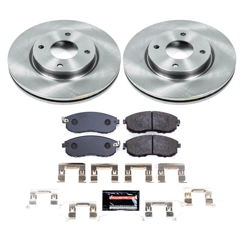 PowerStop 09-14 Nissan Cube Front Track Day Brake Kit (TDBK5817)