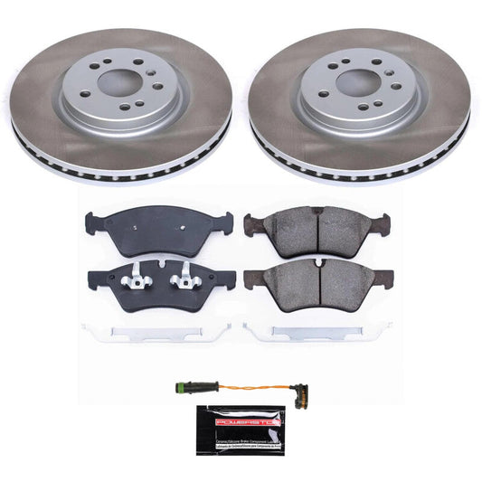 PowerStop 06-07 Mercedes-Benz R500 Front Semi-Coated Rotor Kit (SC6709)