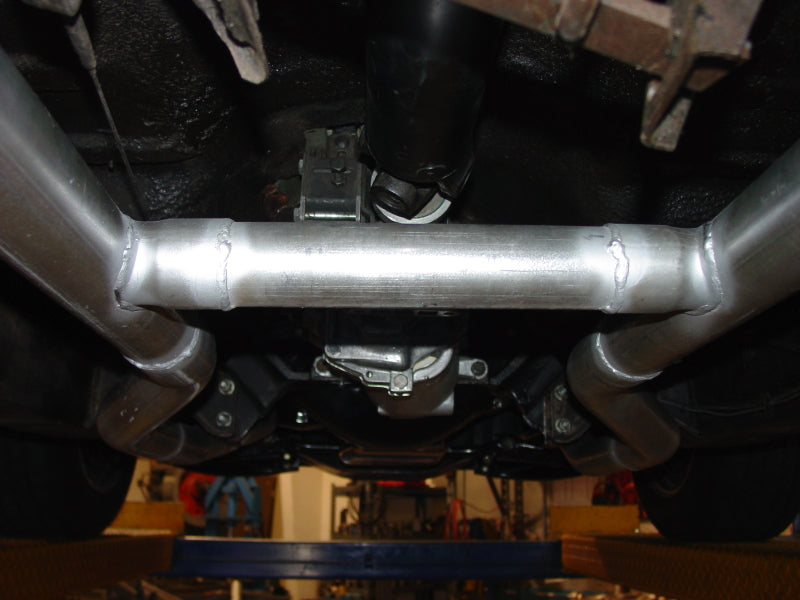 Flowmaster 55-57 Chevy 2.5in SS Crossmember-Back Exhaust For GM (817174)