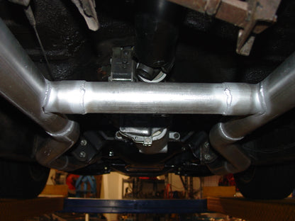 Flowmaster 55-57 Chevy 2.5in SS Crossmember-Back Exhaust For GM (817174)