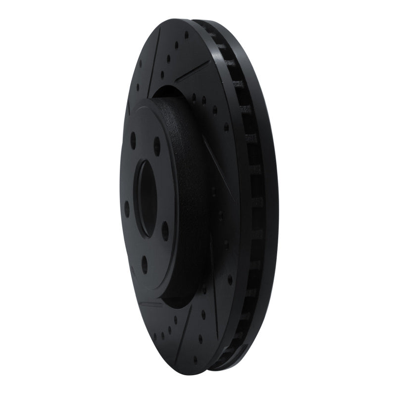 DFC D&S Brake Rotor (FRONT LEFT): Dodge Durango (11-22) - Black