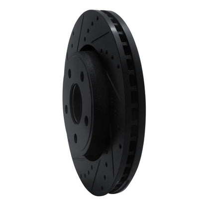 DFC D&S Brake Rotor (FRONT LEFT): Dodge Durango (11-22) - Black