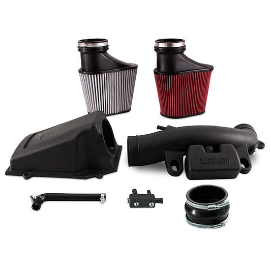 Mishimoto Jeep Wrangler JL 2.0L Performance Intake, 2018+, w/ Dry Washable Filter