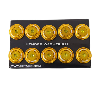 NRG Fender Washer Matching Color Bolts For Plastic