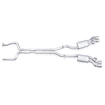 Stainless Works Catback System Resonated X-Pipe Dual-Mode Mufflers | Cadillac CTS-V Sedan (16-18) (CTSV16CB)