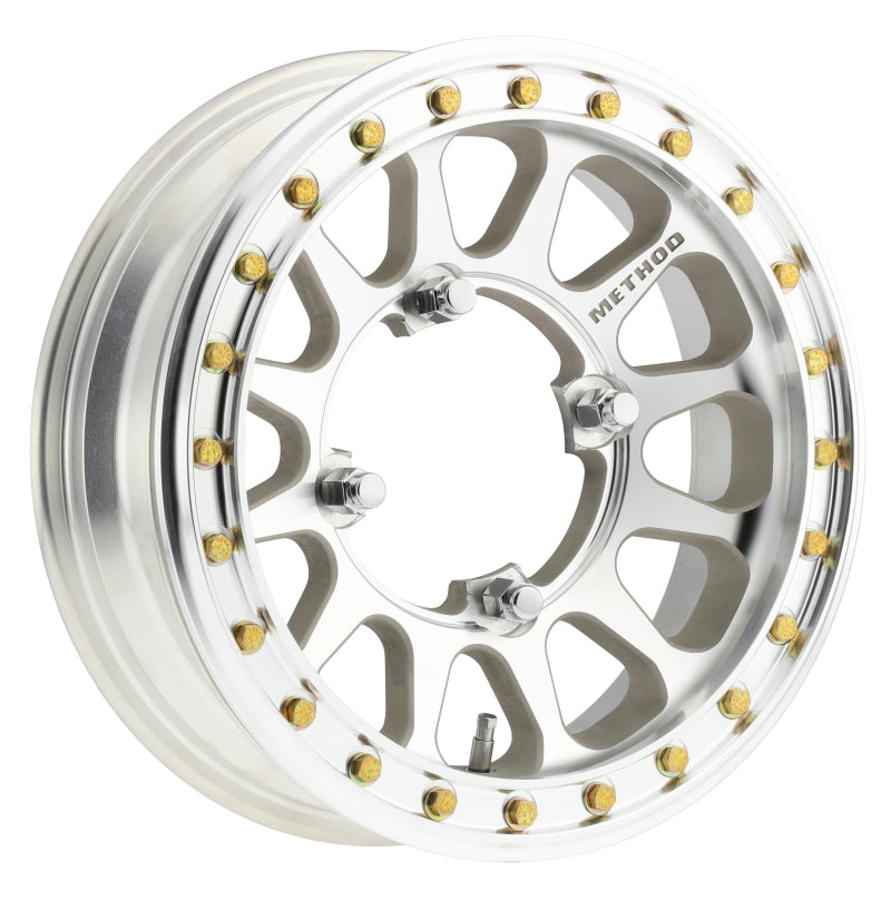 (set of 4) Method Wheels MR401-R Machined - Raw | 15x5" +0mm | 4x156mm Wheel