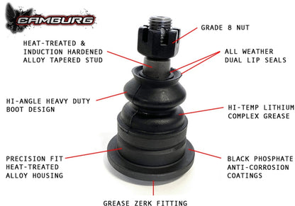 Camburg Toyota Tacoma Pre/4WD 05-23 Performance X-Joint Upper Arms