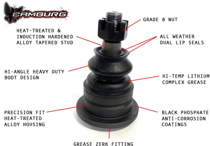 Camburg Toyota Tundra 2WD/4WD 07-21 Performance X-Joint Upper Arms