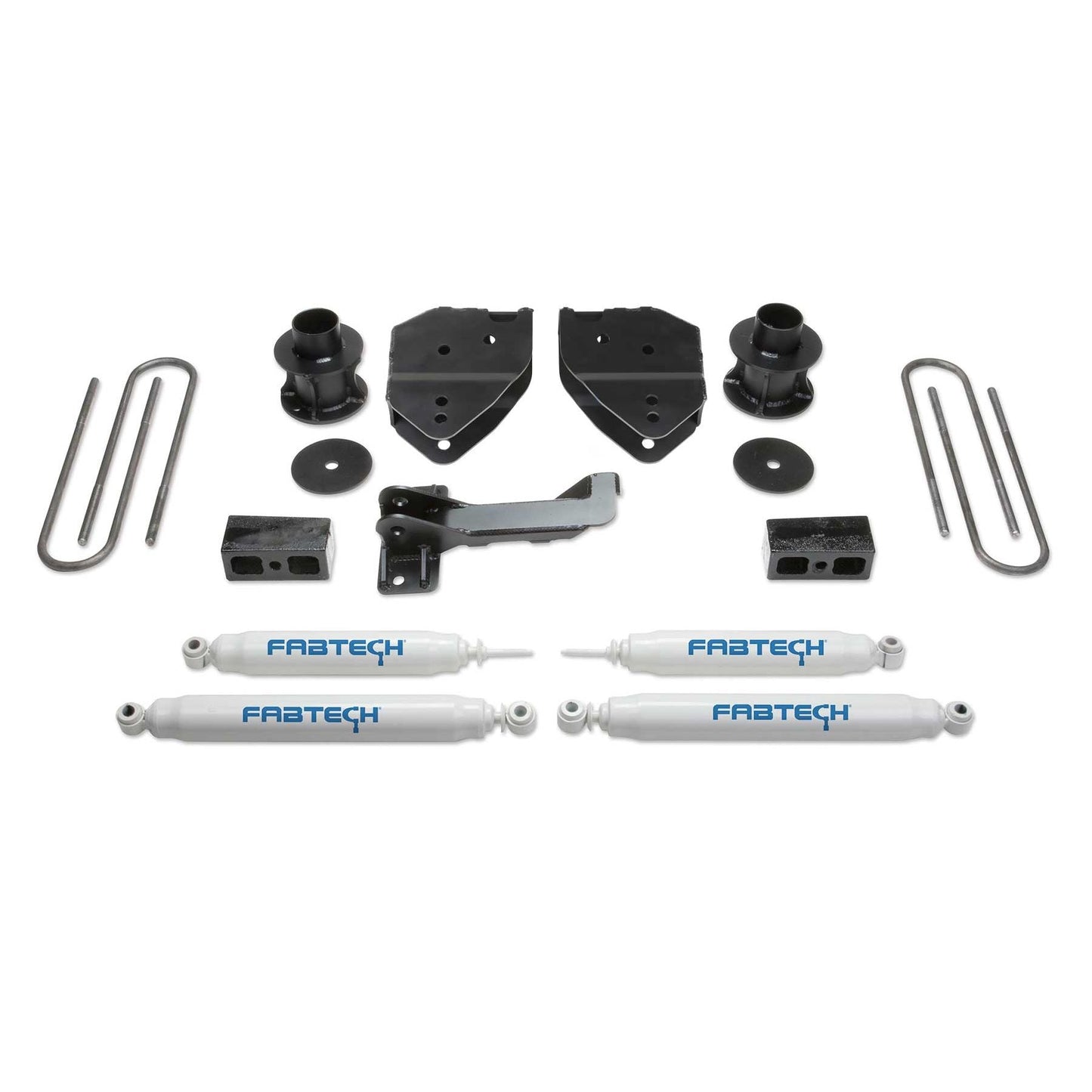 Fabtech 4in Budget System w/ Performance Shocks | Ford F250/350 4WD (17-21) (K2213)